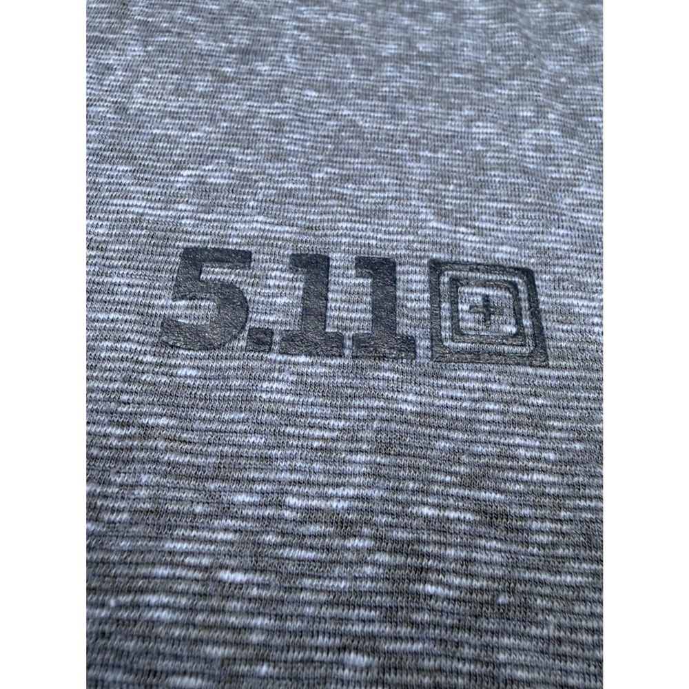 5.11 Tactical Men's Heathered Blue T-Shirt‎ Size 2XL - Picture 5 of 6